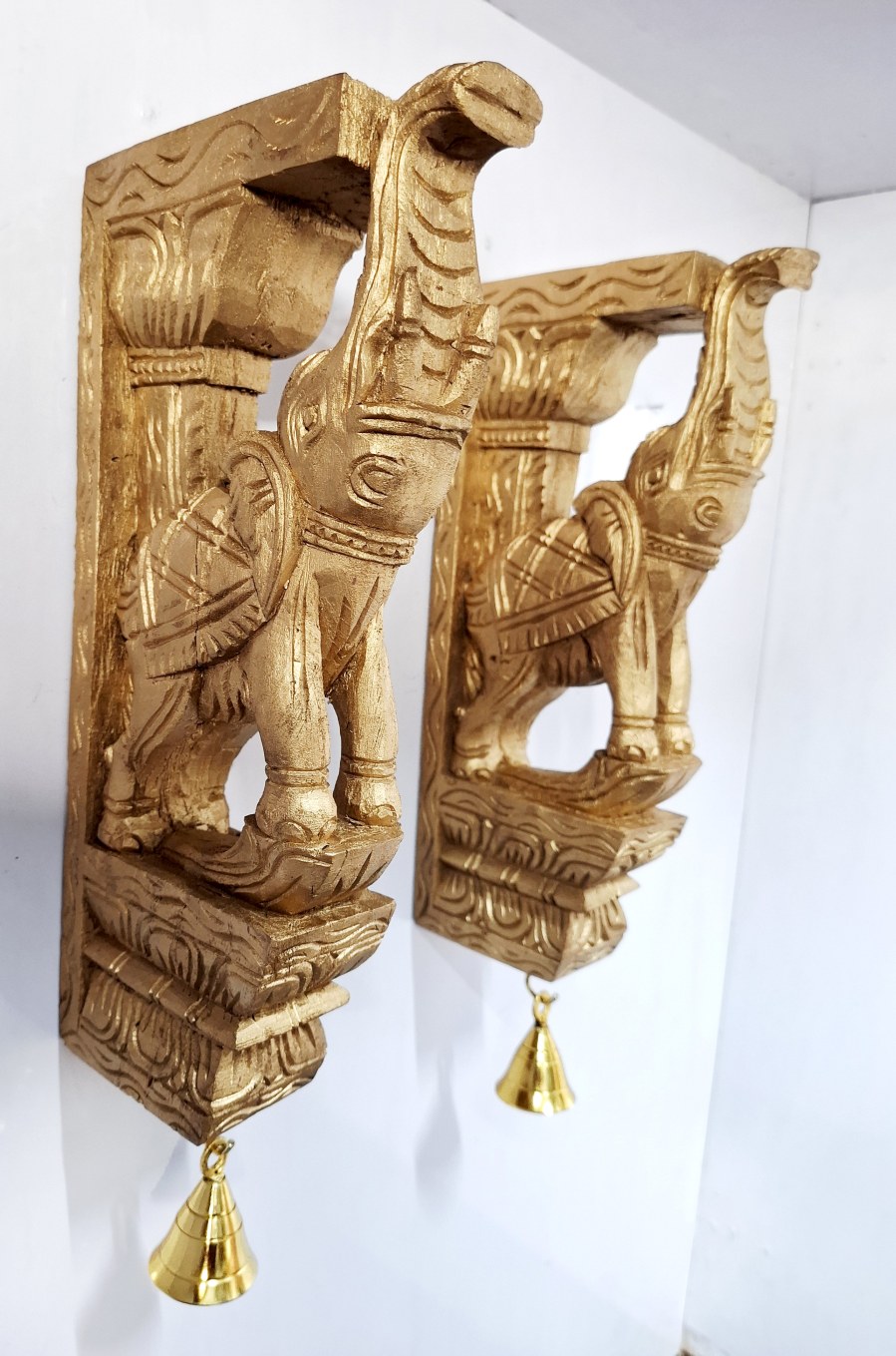 Elephant Wall Bracket Pair