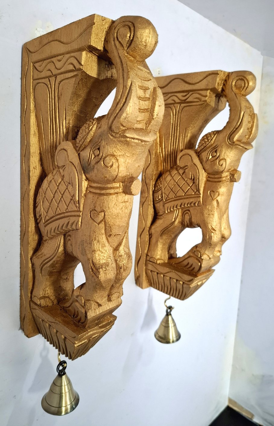 Elephant Wall Bracket Pair