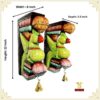 Wooden Parrot Wall Bracket Pair