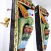 Peacock Wall Bracket Pair