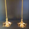 Brass Hanging Oil Lamp