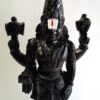 Wooden Tirupati Balaji Statue 18" - Shree Venkateswara Idol - Vishnu Incarnation - Venkata Murti - Perumal Srinivasa Figure - Ready to Ship