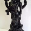 Wooden Tirupati Balaji Statue 18" - Shree Venkateswara Idol - Vishnu Incarnation - Venkata Murti - Perumal Srinivasa Figure - Ready to Ship