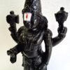 Wooden Tirupati Balaji Statue 18" - Shree Venkateswara Idol - Vishnu Incarnation - Venkata Murti - Perumal Srinivasa Figure - Ready to Ship