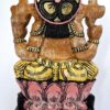 Wooden Ganesha Statue 24 Inch Large Ganesh Sculpture, Ganapathi Vinayaka Vigneshwara Home Decor, Temple Figurine, Pooja Room, Ready to Ship