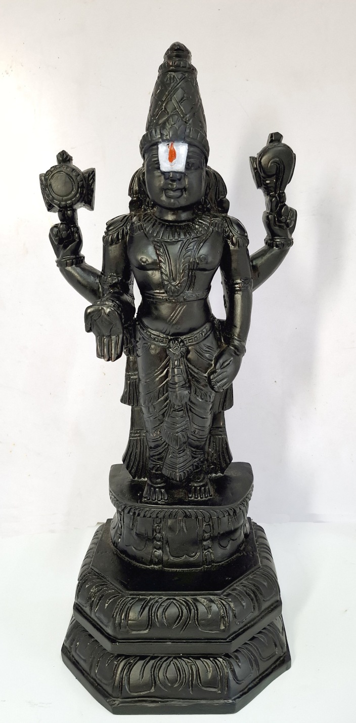 Wooden Balaji Statue