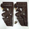 Peacock Corbels Pair