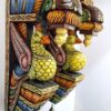 Peacock Wall Bracket Pair