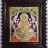 Gajalakshmi Tanjore Painting