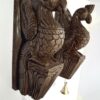Peacock Wall Bracket Pair
