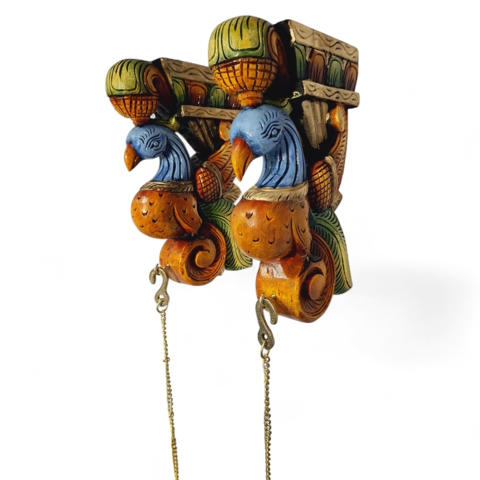 Peacock Wall Bracket Pair