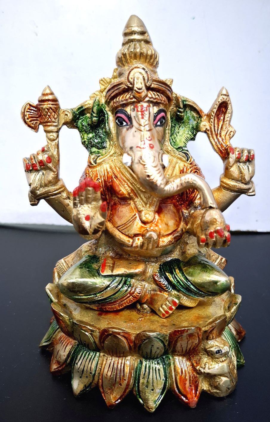 Brass Ganesha statue for Home