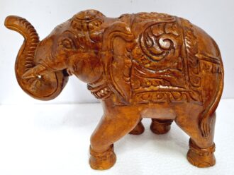 Wooden Elephant Statue