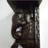 Wooden Wall Mounted Shelf Elephant Statue Wooden Wall Stand Plnt Vase Idol Stand Living Room/Pooja Room, 1 PC, Size 10x7x6 Inch, Ready to Ship