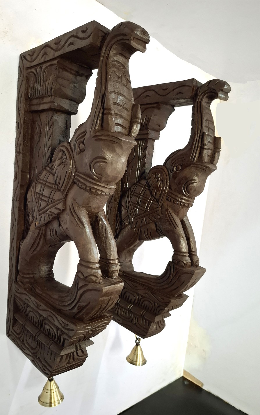 Elephant Wall Bracket Pair