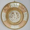 JLine Arts Ganesha Tanjore art plate wall hanging