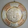 JLine Arts Ganesha Tanjore Art plate wall hanging