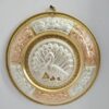 JLine Arts Peacock Tanjore art plate wall hanging
