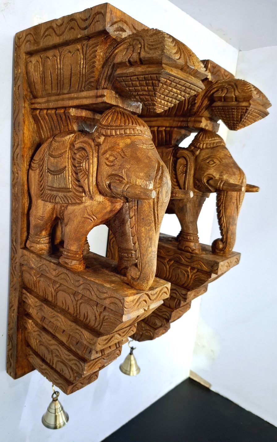 Elephant Wall Bracket Pair