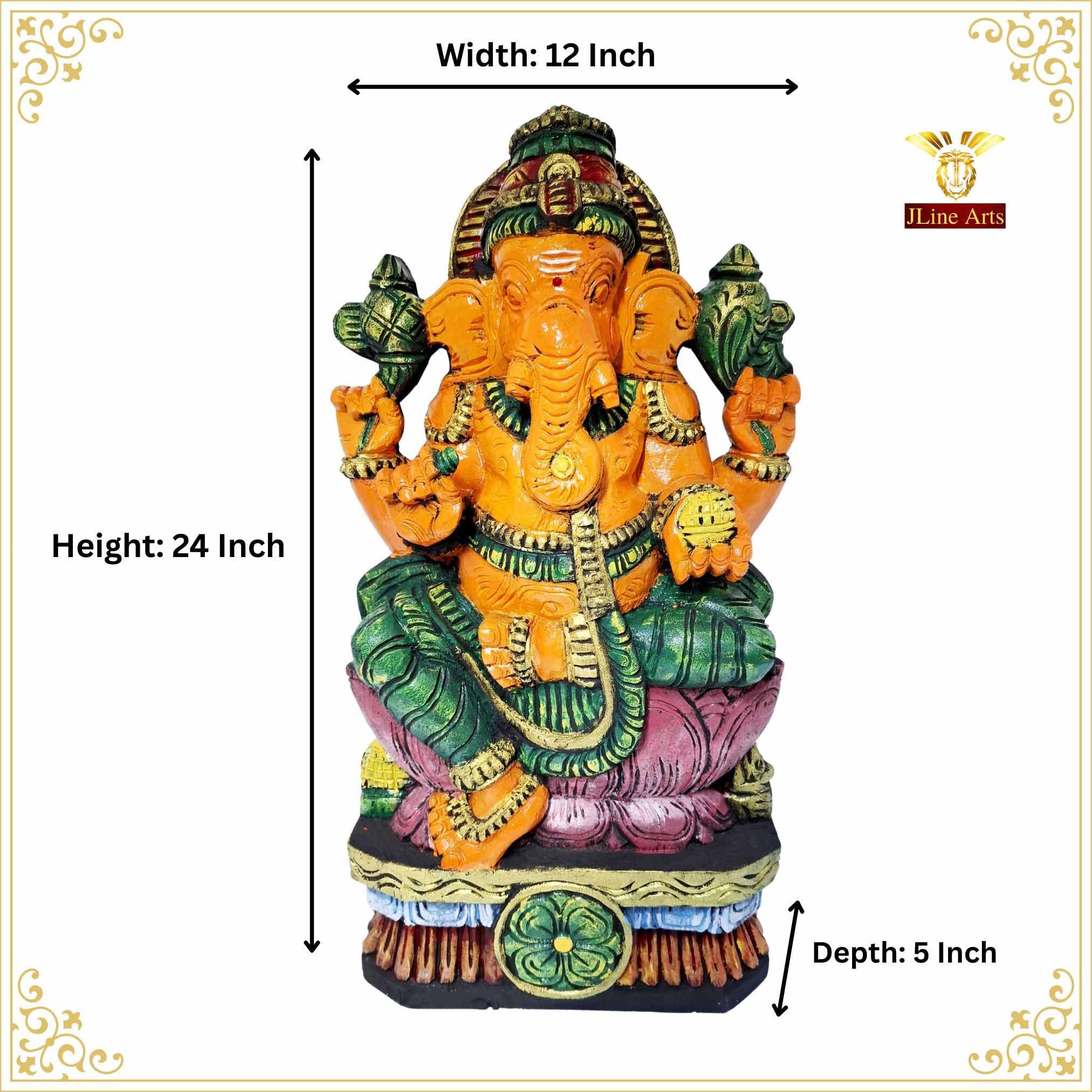 Ganesha Tanjore Painting