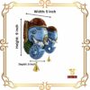 wooden elephant wall corbel pair