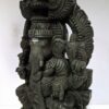wooden ganesha statue