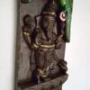 Ganesha Wooden Wall Panel