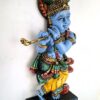 Krishna Wooden Wall Panel