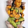 Wooden Lakshmi Statue