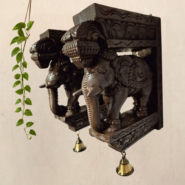 Elephant Wall Bracket Pair