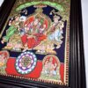 Large Lalitha Devi Tanjore Painting 22K Gold