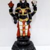 Wooden Balaji Statue 16 Inch Handmade Tirupati Venkateswara Idol Multicolor Srinivasa Perumal Solid Wood Sculpture for Home Temple & Décor