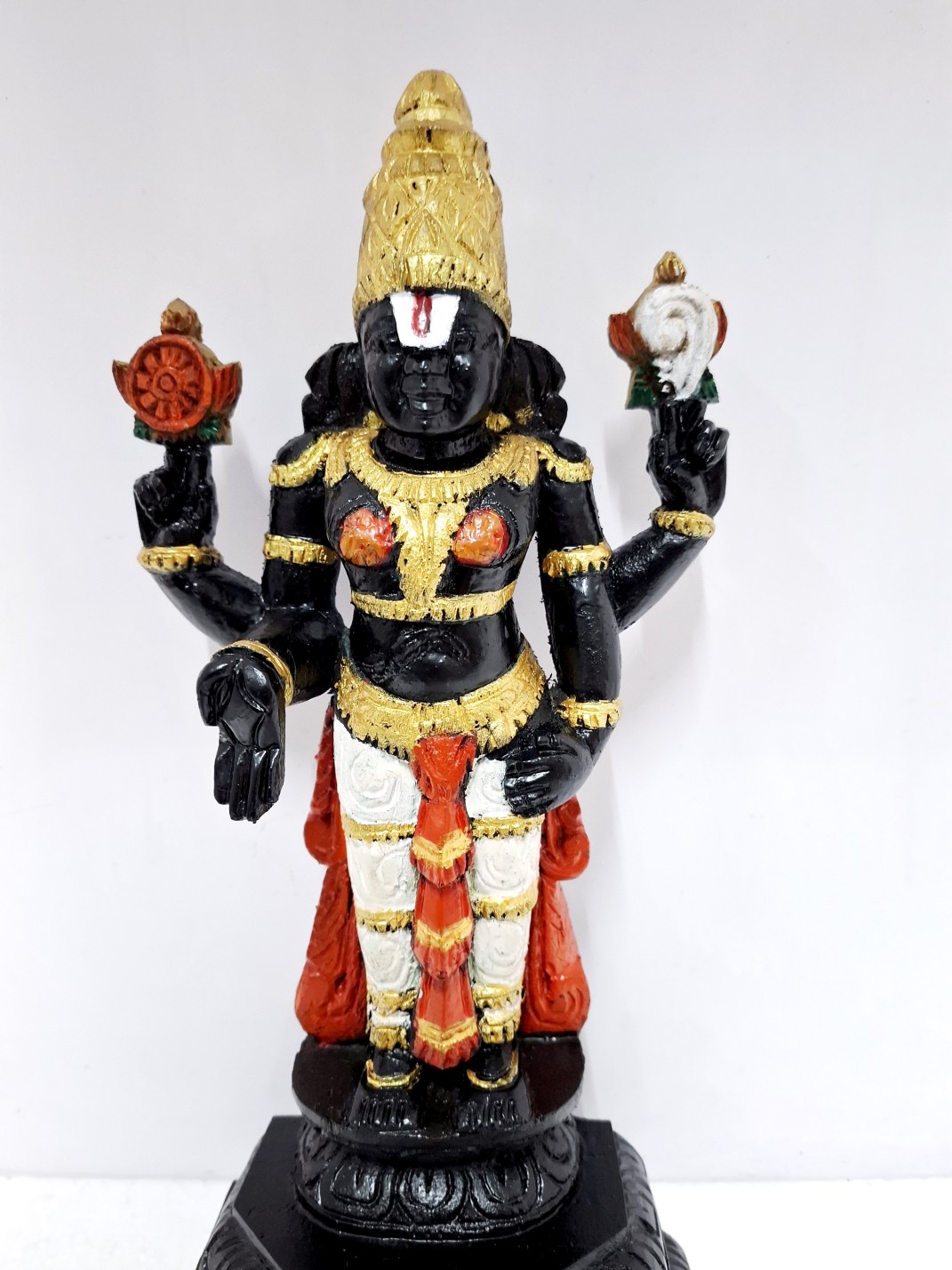Wooden Balaji Statue