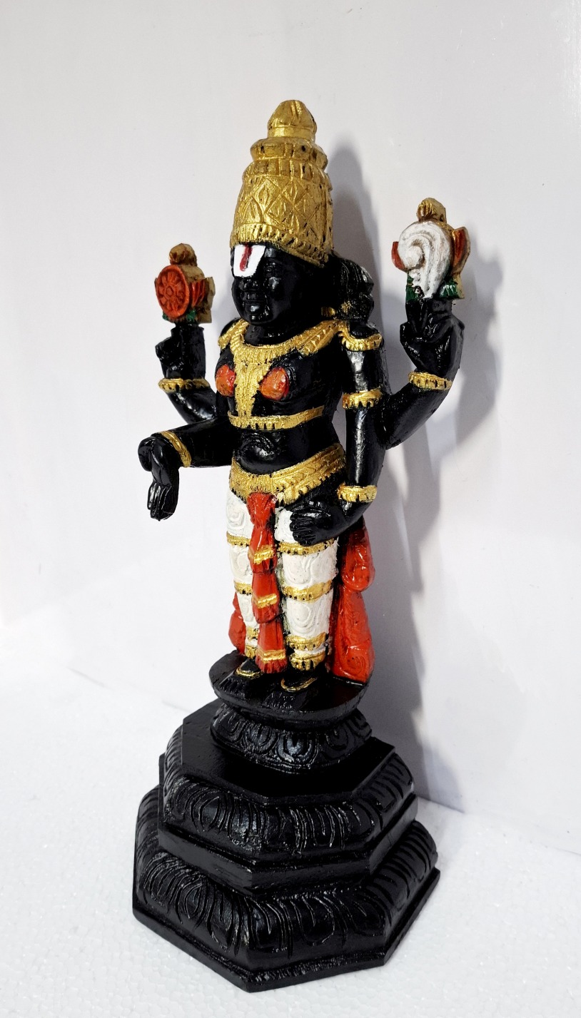 Wooden Balaji Statue
