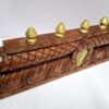 Wooden Temple Gopuram Wall Panel 24 Inch
