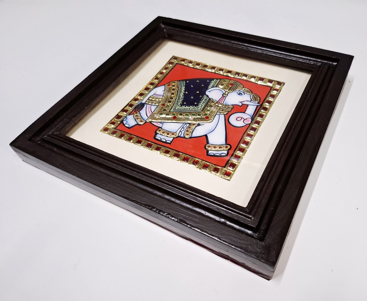 Elephant Tanjore Painting