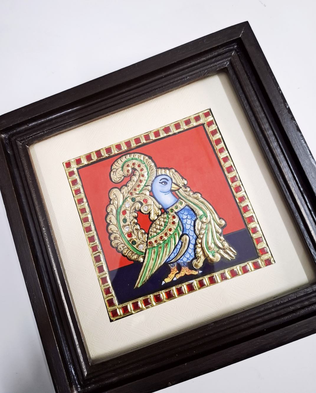 Peacock Tanjore Painting