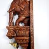 Handmade Wooden Elephant Wall Shelf