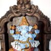 Wooden Ganesha Statue
