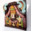 Wooden Tirupati Balaji Wall Panel
