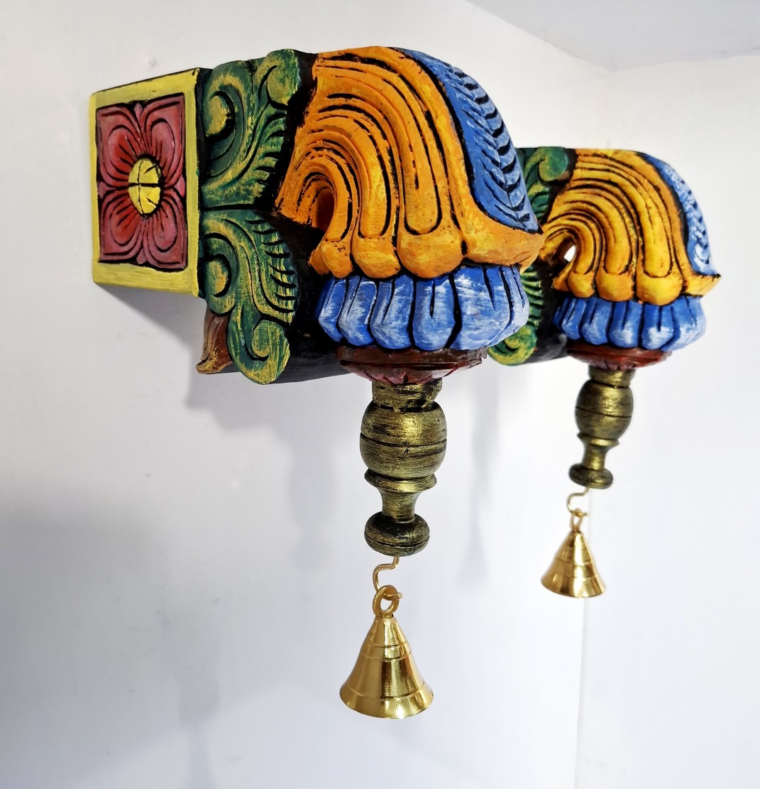 Wooden Wall Bracket Bodhil Pair