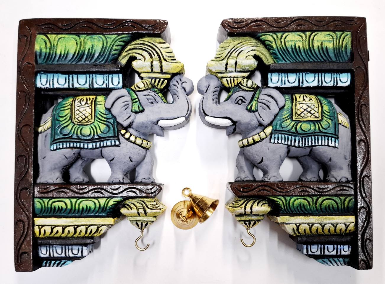 Elephant Wall Bracket Pair