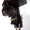 Wooden Elephant Wall Shelf