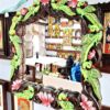 Wooden Parrot Mirror Frame