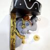 elephant wooden wall shelf