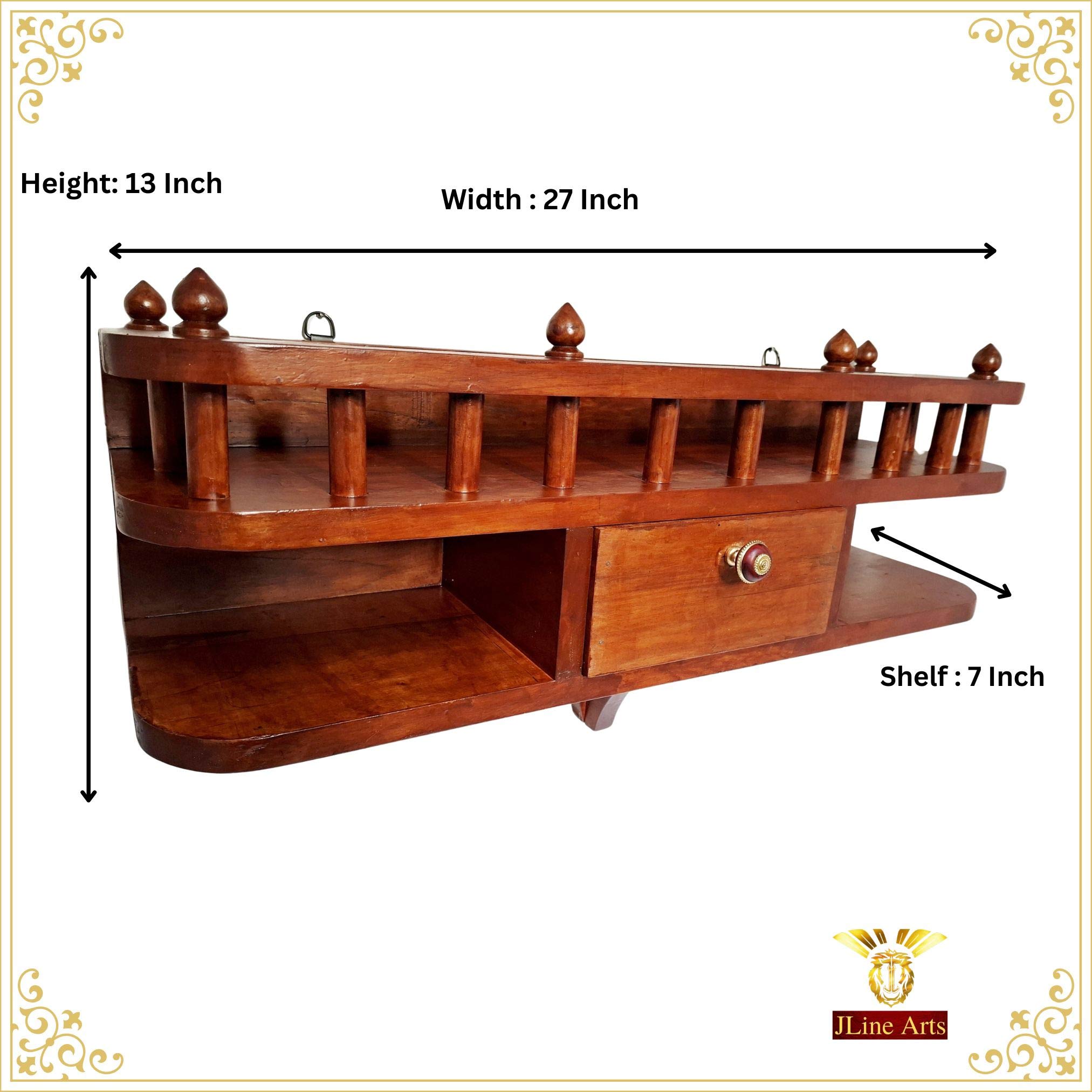 Shelf Drawer wooden panel
