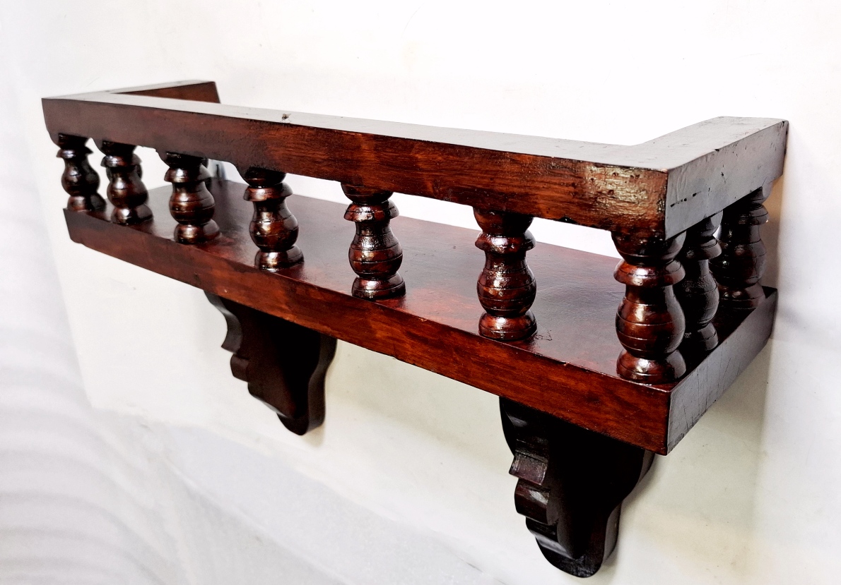 Wooden Wall Shelf 24 Inch